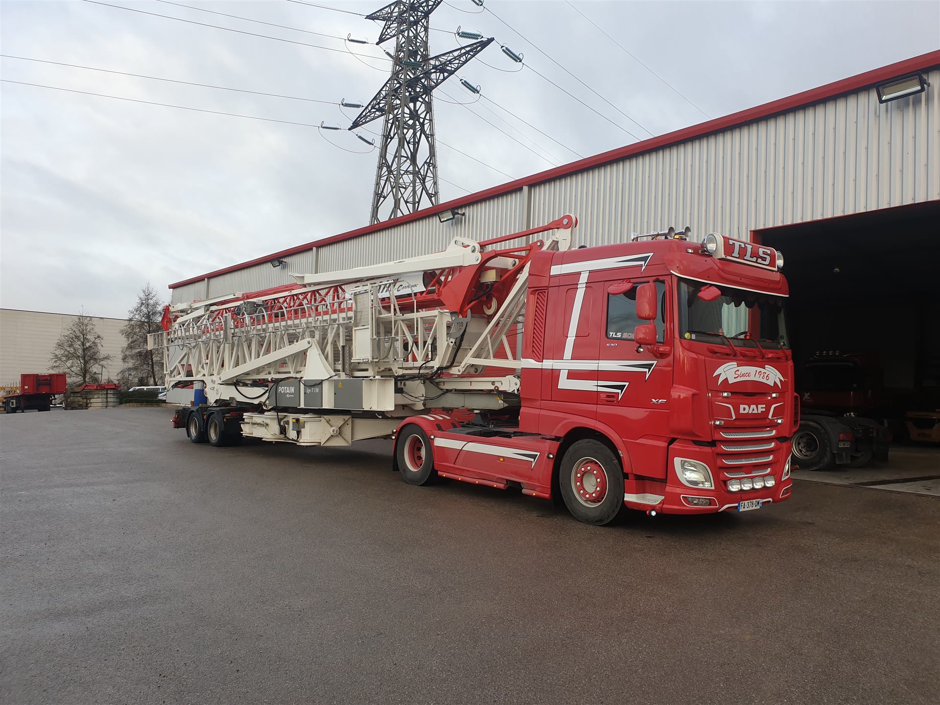 Grue à montage rapide Potain Igo T130